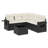 Vidaxl Garden Sofa Set Black