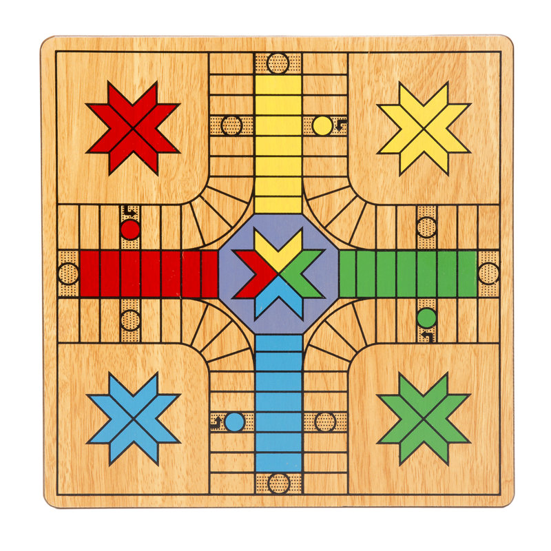 Hey Play 7-in-1 Combo Board Game and Chess Set