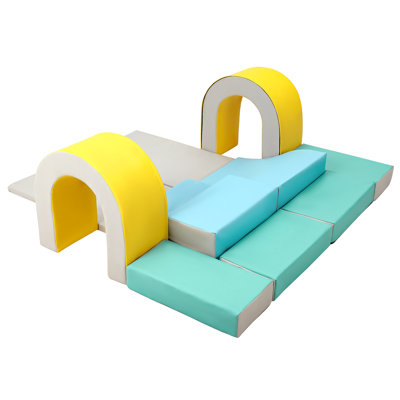 10PCS Foam Climbing Blocks Set