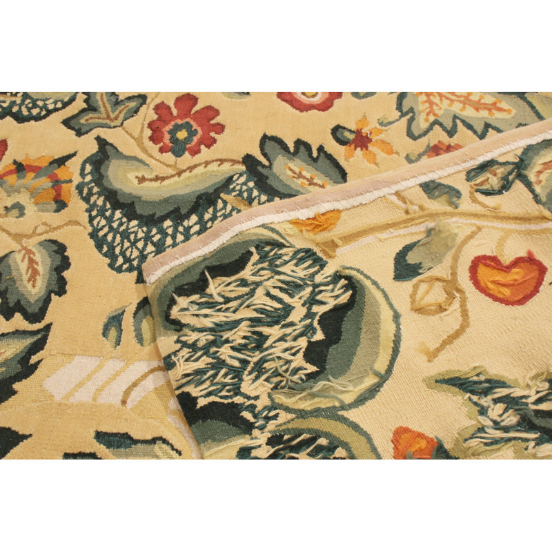 One-of-a-Kind 3'4" X 17'9" Hand Knotted Area Rug