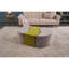 Leila 83cm Wide No Pattern Pouffe Ottoman-1145648829