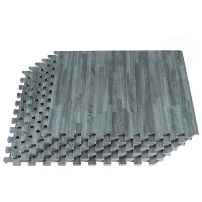 Forest Floor 3/8" Thick Foam Floor Tiles 100 Square Feet