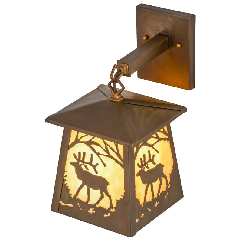 Rustic Lodge 1 - Light Outdoor Bulkhead Light