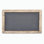 Tableau noir en bois d'épinette noyer fabriqué à la main, 39,4 x 23,6 x 1,6 pouces | Épinette 100% naturelle, durable et élégante | Parfait pour la maison, l'école ou le bureau | Conception élégante pour notes, rappels et projets artistiques