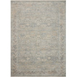 Angela Rose x Loloi Blake Sky / Beige Area Rug