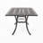 Outdoor Rectangular Aluminum Dining Table