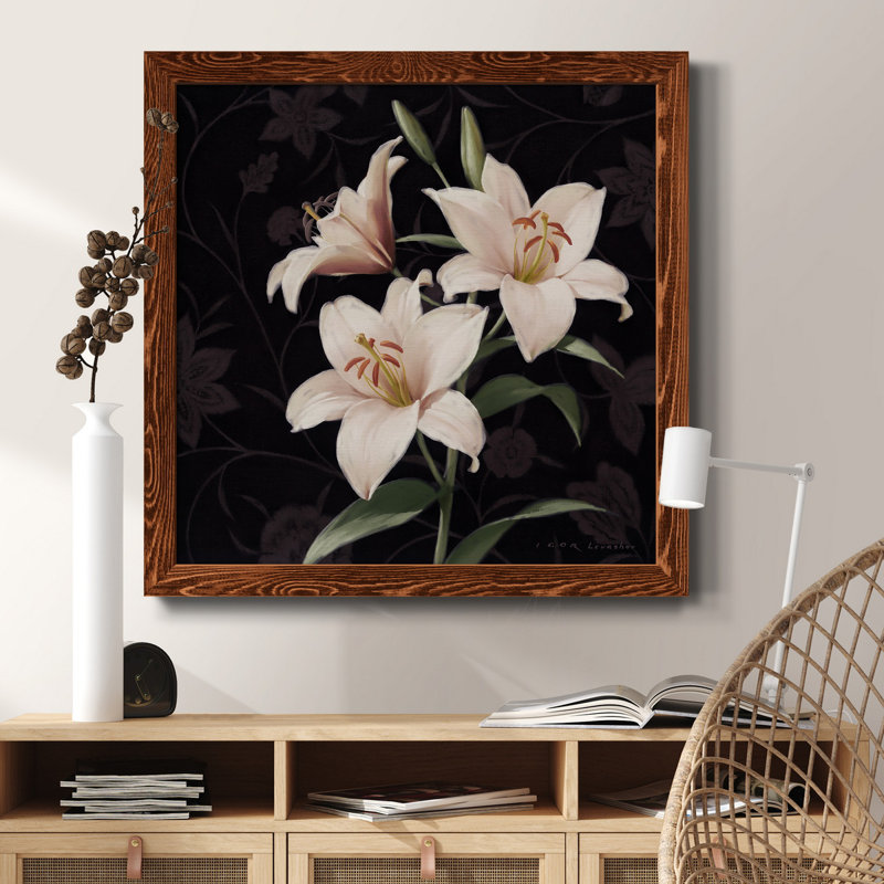 Garden Garden - Peinture sur toile encadrée, H 20 po x l 20 po x P 1,5 po, Cadre en érable