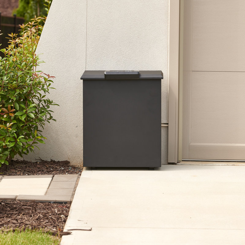 Loxx Boxx grand paquet en acier, Noir mat