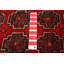 Tapis unique en laine noué à la main 2 pi 9 po x 5 pi 6 po nouvel âge Tollette en rouge / noir / crème