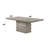 Jayon Pedestal Dining Table in Salvaged Light Oak