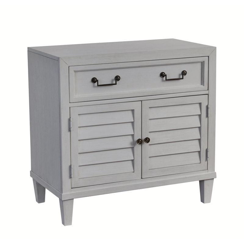 Damarquis 32'' W Solid Wood Nightstand