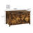 Rustic Brown Storage Bench, Retro Box, Entryway With U - Shaped Pull, Hinges, Easy Access Brown, Vintage Charm Storage, 2 Large Interior For Blankets-437609891