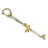 Feng Shui Import 1'' W Gold Key Chain