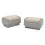 Ensemble de conversation en rotin 5 pièces avec housses de coussin Sunbrella Fionnula-1151527732