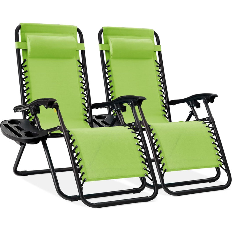 Fauteuil inclinable Sou Zero Gravity avec coussin, Vert