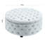 75cm Wide Cylinder No Pattern Footstool Ottoman-1739734234