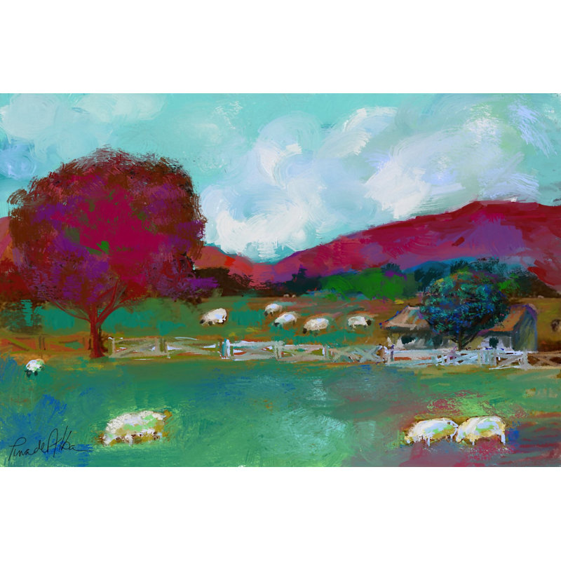 Arthur Pina - Wrapped Canvas Painting, 30cm H x 45cm W x 3.81cm D