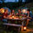 Vintage Solar & USB-C Rechargeable LED Lantern with Flame Effect (Set of 2)