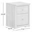 Malani 17.5'' Wide 2 -Drawer Solid Wood Mobile File Cabinet-1133096940