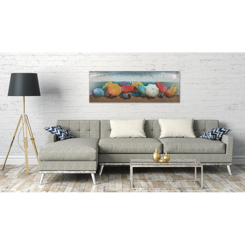 Warm rain print on metal