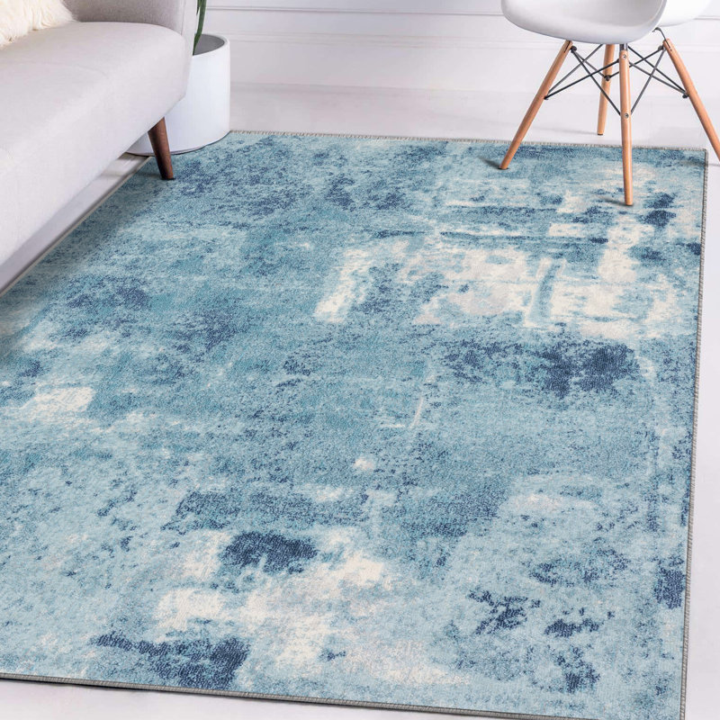 Rethman Abstract Indoor Rug, Rectangle 8' x 10'