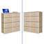 Commode 8 tiroirs Exell