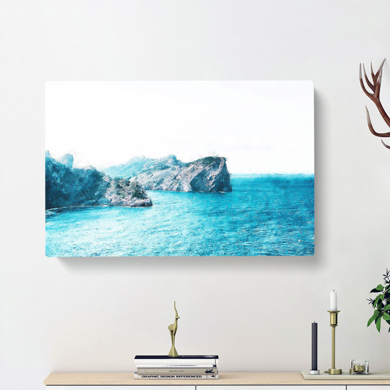 Rock Formations In Spain - Wrapped Canvas, 35cm H x 50cm W x 3cm D