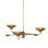 Lund Chandelier-Burnt Brass
