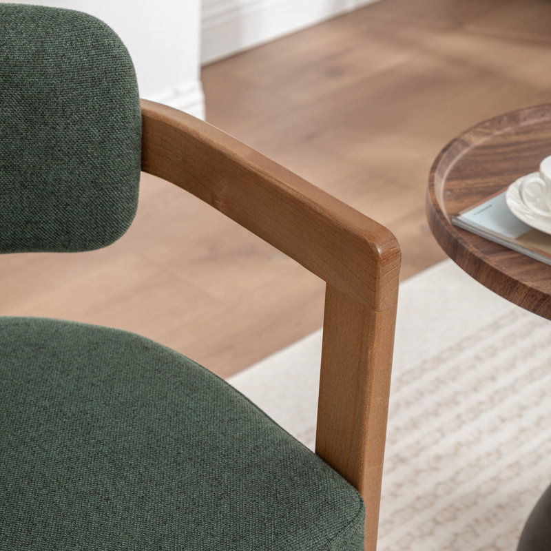 Chaise rembourrée Bula Stanford, Vert, 6