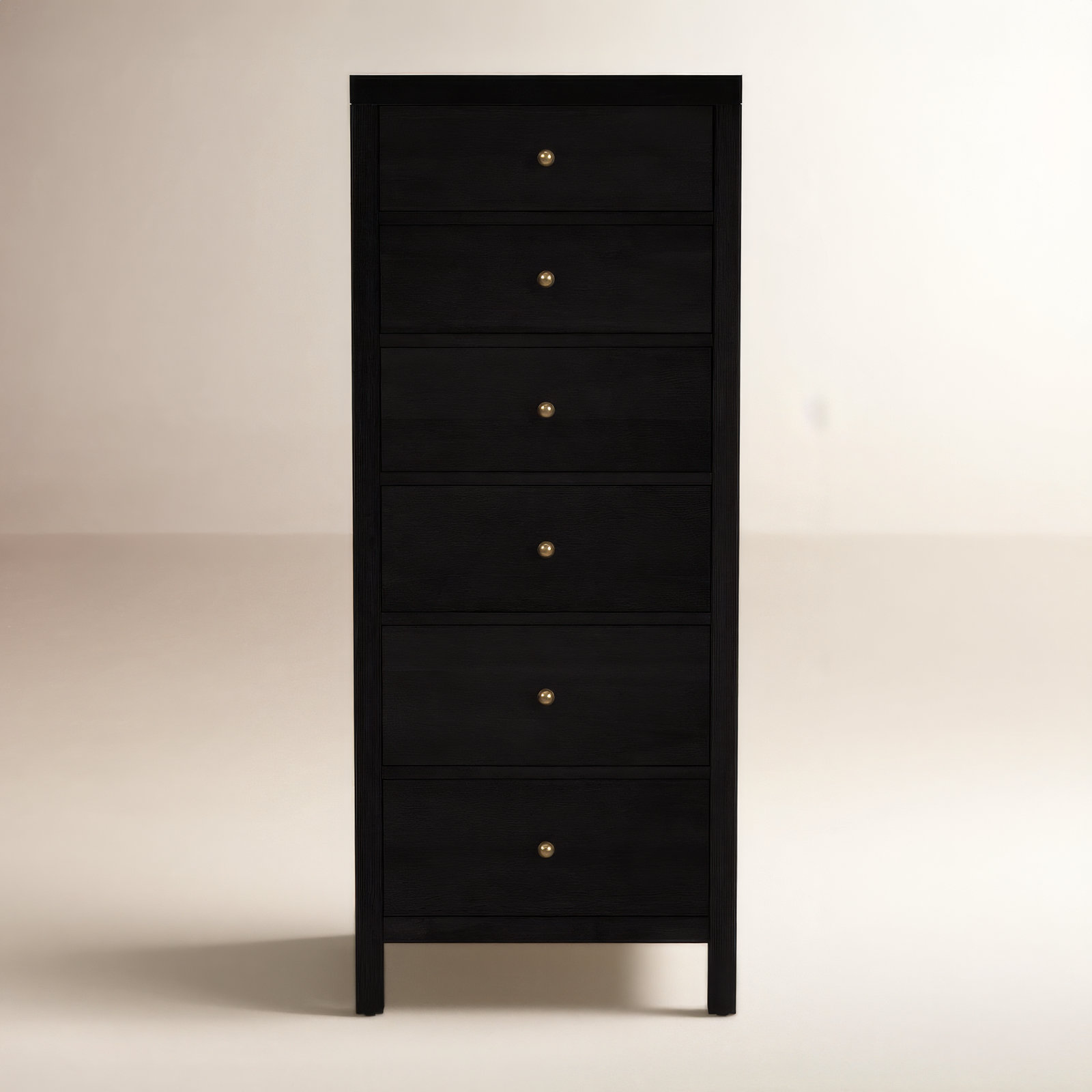 Celine 6-Drawer Lingerie Chest, Antique Coffee