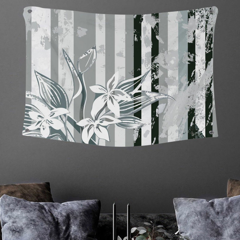 Tapisserie en microfibre, H 68 po x l 80 po