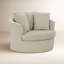 Fauteuil demi-tonneau pivotant de 49 po Ventura-29571946