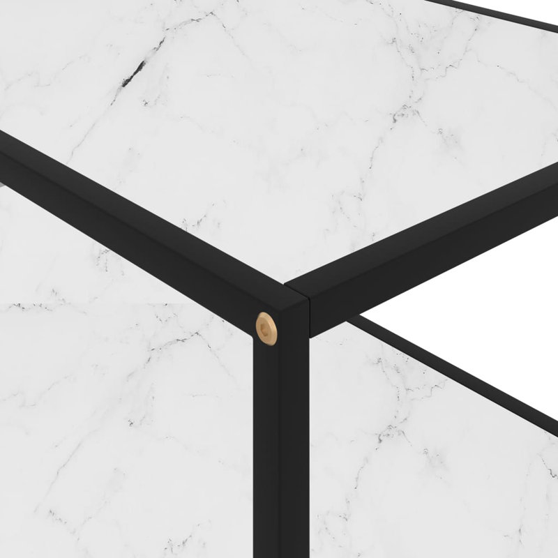 Adhvay Frame Coffee Table, White