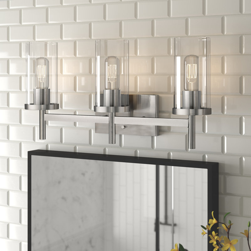 Bertelli Dimmable Vanity Light, Pewter, 2