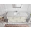 Meuble-lavabo simple 60 po avec comptoir en quartz Aberdeen