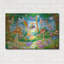 «Fairy Forest Fantasy» par DoodleScapes, art mural en métal, 36 po x 24 po-2060456980