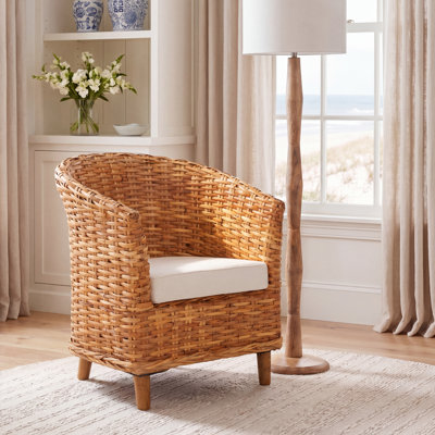 Iraan Rattan Barrel Chair