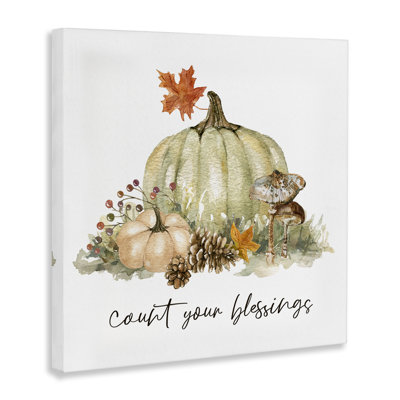 "Count Your Blessings", art mural sur toile par Livi Finn