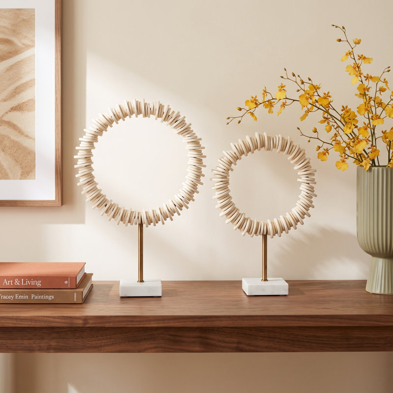 Valmont Ring Sculptures (Set of 2)