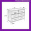 Armoire de rangement avec 6 tiroirs et 48 tiroirs-562142302