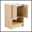 Meuble-lavabo autoportant avec lavabo en céramique, portes à fermeture douce et fabrication en contreplaqué durable-1123984860