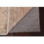 Tapis de couloir beige en laine noué à la main de conception unique 2 pi 7 po x 10 pi 11 po New Age