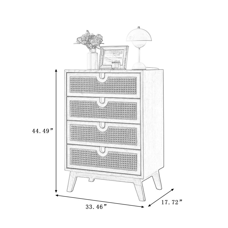 Armoire d'appoint Modern Burlywood
