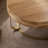 31.5" Round Wood Coffee Table-1845212638
