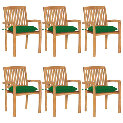 Dorathy Teak Patio Chair with Cushions