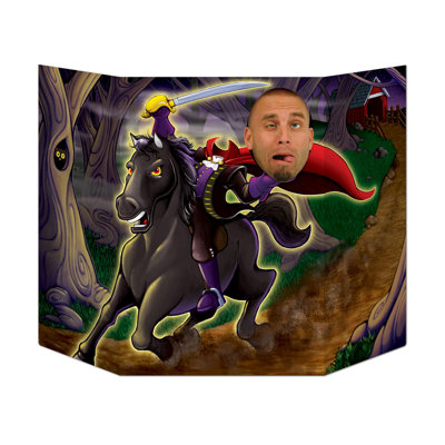 Halloween Headless Horseman Photo Prop