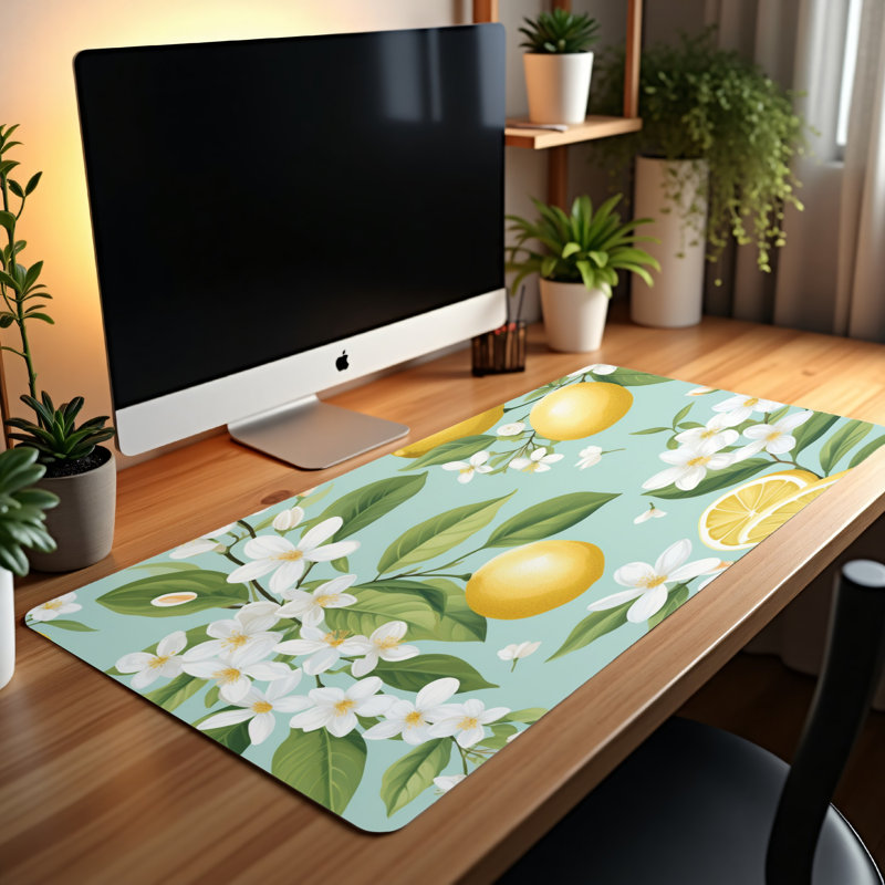 Polyester Desk Pad, 31.5x15.5