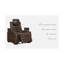 Fauteuil inclinable en simili cuir Nagina