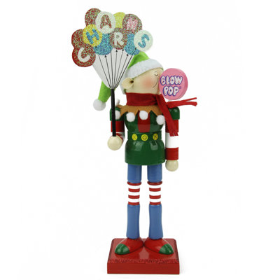 Figurine de Noël en bois 11 po Tootsie Roll Charms