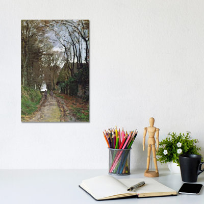Path in Normandy - Giclée sur toile tendue avec châssis